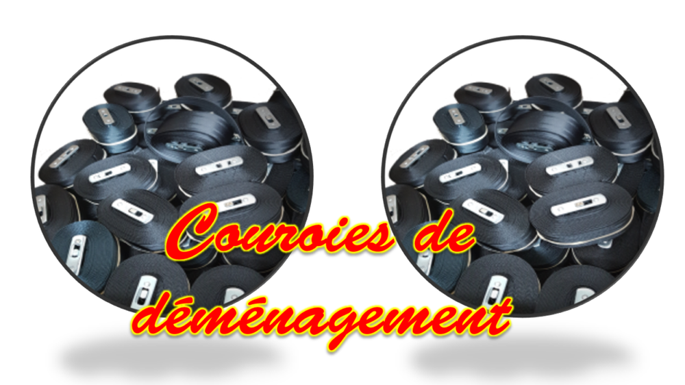 Sangles réglables pour soulever et déplacer des charges