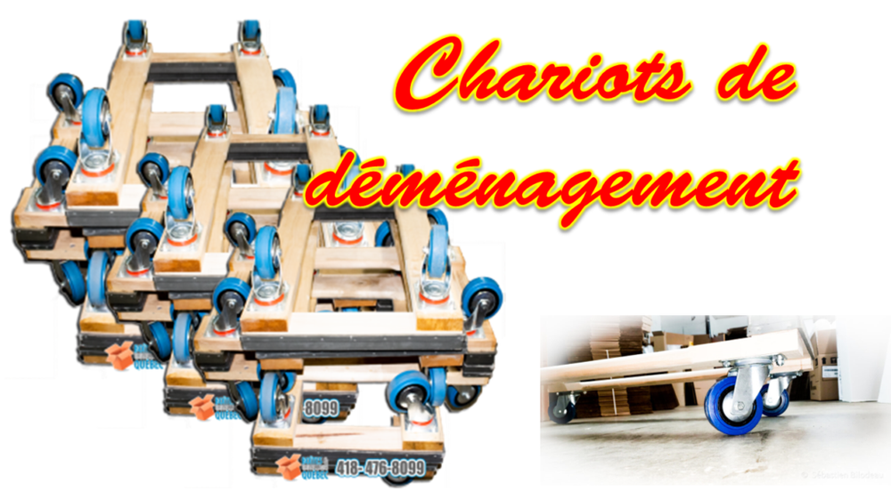 Matériel de manutention pour déménager et transporter