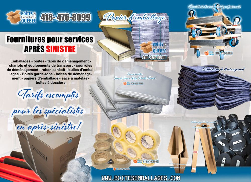 Matériel pour travaux de nettoyage et de restauration